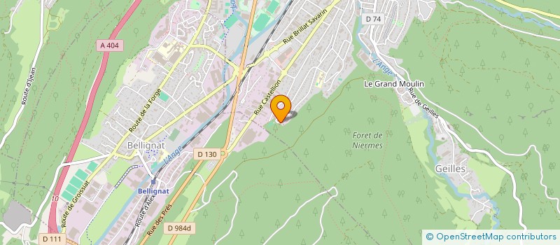 localisation de l'entreprise CENTRE DES TULIPES DE NIERME à OYONNAX