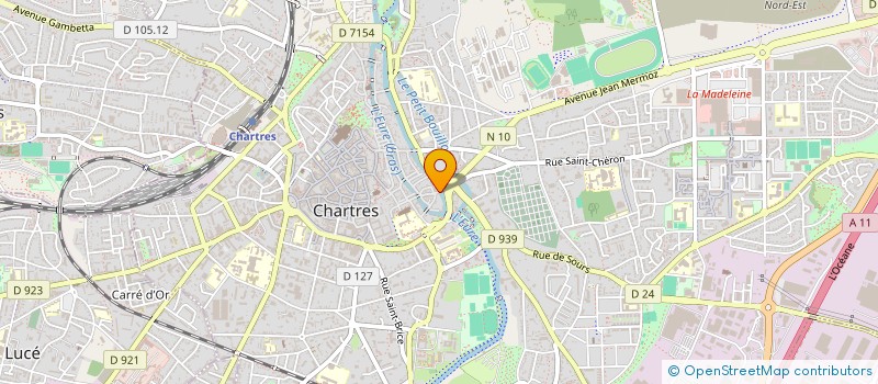 localisation de l'entreprise CENTRE DEVELOP ARTISAN BATIMEN à CHARTRES