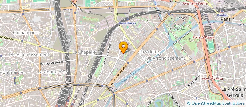 localisation de l'entreprise CENTRE DEVELOPPEMENT ARTISTIQUE à PARIS