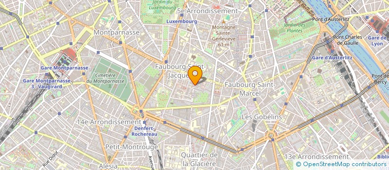 localisation de l'entreprise CENTRE DIAGNOSTIC ET TRAITEMENT PEAN à PARIS