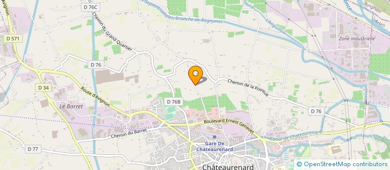 localisation de l'entreprise CENTRE DISTRIBUTEUR EMBRUNAIS - CEDEM à CHATEAURENARD