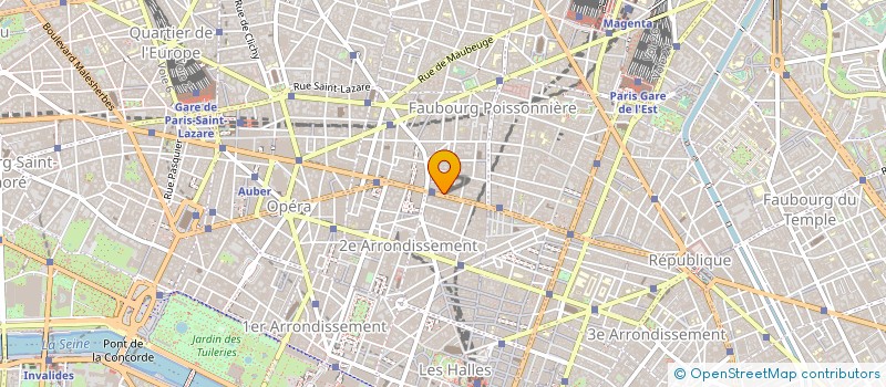 localisation de l'entreprise CENTRE DOCUM ETUDES CDEAG à PARIS