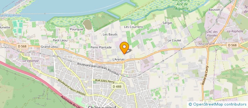 localisation de l'entreprise CENTRE DRESSAGE DE LA COTE BLEUE  CHATEAUNEUF-LES-MARTIGUES