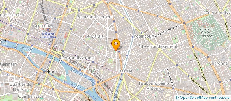localisation de l'entreprise CENTRE DU CLIMAT à PARIS
