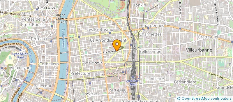 localisation de l'entreprise CENTRE DU ROSAIRE à LYON