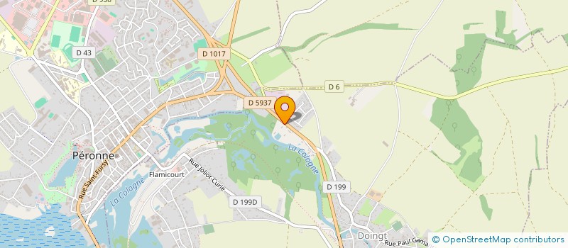 localisation de l'entreprise CENTRE ECOLE DE PARACHUTISME SPORTIF à ESTREES-MONS