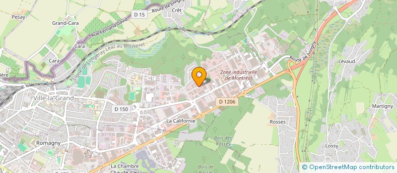 localisation de l'entreprise CENTRE EDUCATIF ET LOISIR D'ANNEMASSE à VILLE-LA-GRAND