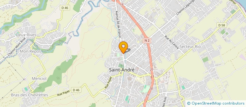 localisation de l'entreprise CENTRE EDUCATIF LE SAVOIR à SAINT-ANDRE