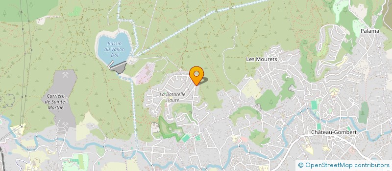 localisation de l'entreprise CENTRE EDUCATIF LES OLIVIERS à MARSEILLE 13EME