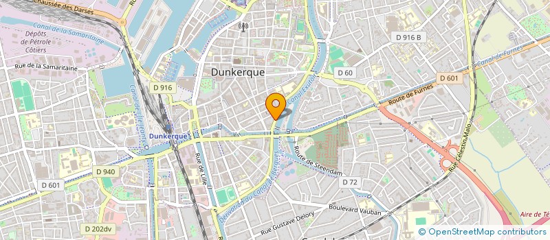 localisation de l'entreprise CENTRE EDUCATION SECURITE ROUTIERE à DUNKERQUE