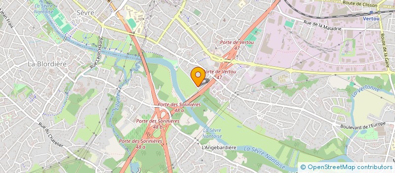 localisation de l'entreprise CENTRE ELEC NANTES à VERTOU