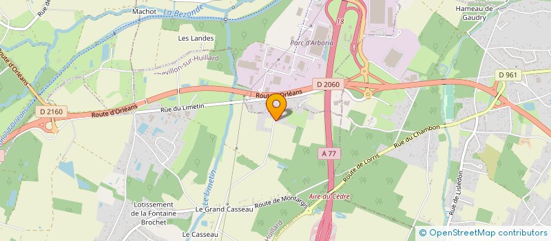 localisation de l'entreprise CENTRE EMBALLAGES à PANNES