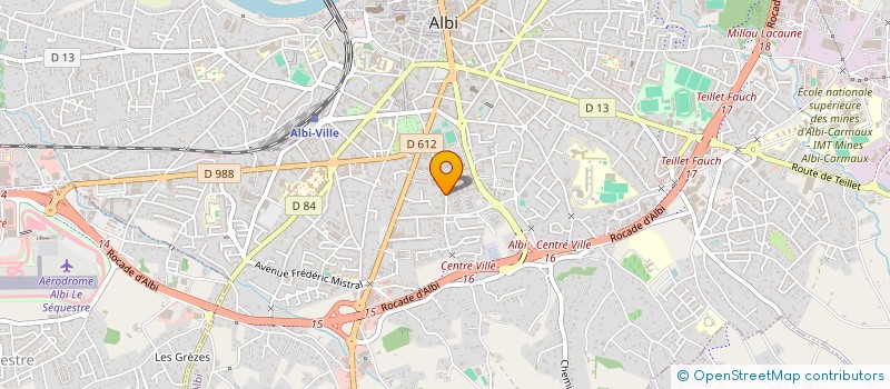 localisation de l'entreprise CENTRE EQUESTRE ALBIGEOIS à ALBI