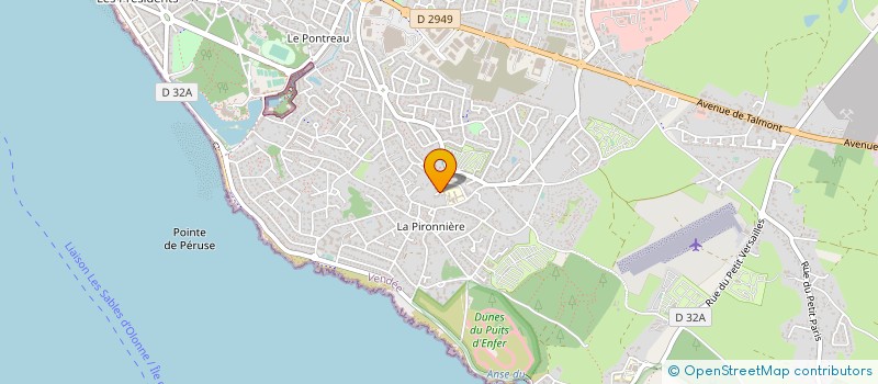 localisation de l'entreprise CENTRE EQUESTRE DE BELLE NOUE à LES SABLES D'OLONNE