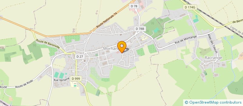 localisation de l'entreprise CENTRE EQUESTRE DE MORHANGE à MORHANGE