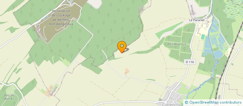 localisation de l'entreprise CENTRE EQUESTRE DE PICARDIE à BOVES