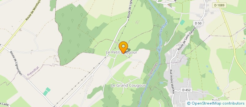 localisation de l'entreprise CENTRE EQUESTRE DE VILLIERS à DOMERAT