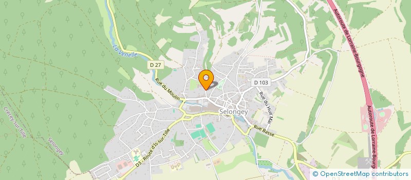 localisation de l'entreprise CENTRE EQUESTRE DES CHAMPS PENETS  SACQUENAY