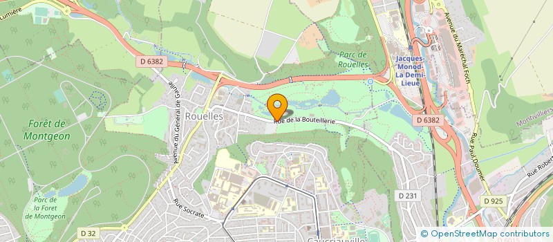 localisation de l'entreprise CENTRE EQUESTRE DU HAVRE ROUELLES à LE HAVRE