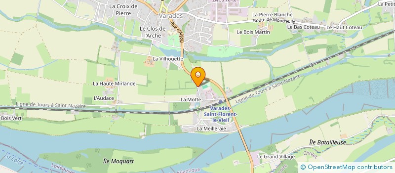 localisation de l'entreprise CENTRE EQUESTRE DU VAL-DE-LOIRE  LOIREAUXENCE