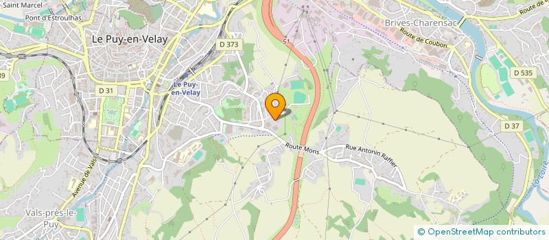 localisation de l'entreprise CENTRE EQUESTRE ETRIER VELLAVE à LE PUY-EN-VELAY
