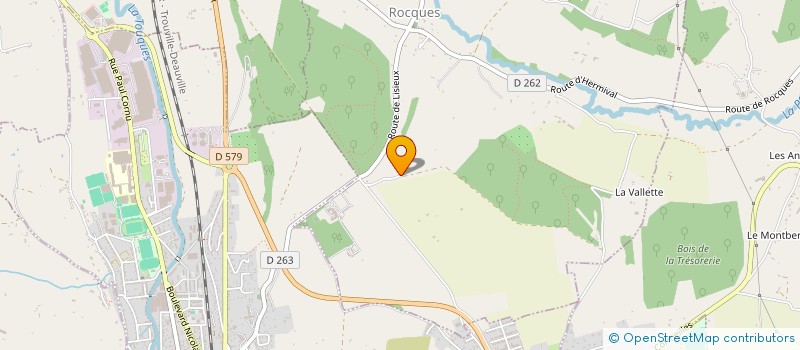 localisation de l'entreprise CENTRE EQUESTRE LA CHEVAUCHEE  ROCQUES