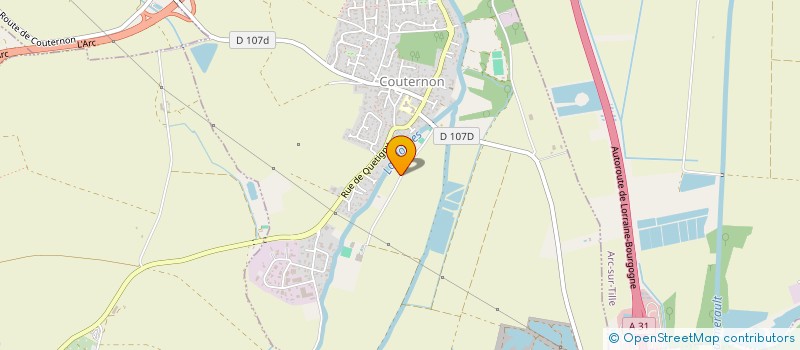 localisation de l'entreprise CENTRE EQUESTRE LA PRAIRIE à COUTERNON
