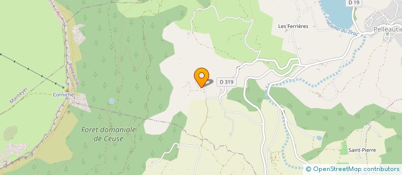 localisation de l'entreprise CENTRE EQUESTRE LES CRINIERES DE GAP  GAP