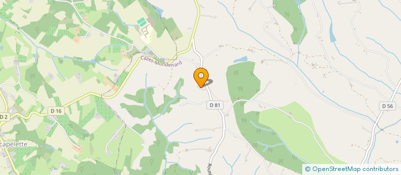 localisation de l'entreprise CENTRE EQUESTRE PONEY CLUB LAUZERTE  LAUZERTE