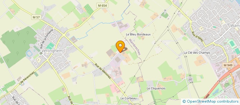 localisation de l'entreprise CENTRE EQUESTRE VERLINGHEM ET ENVIRONS à VERLINGHEM