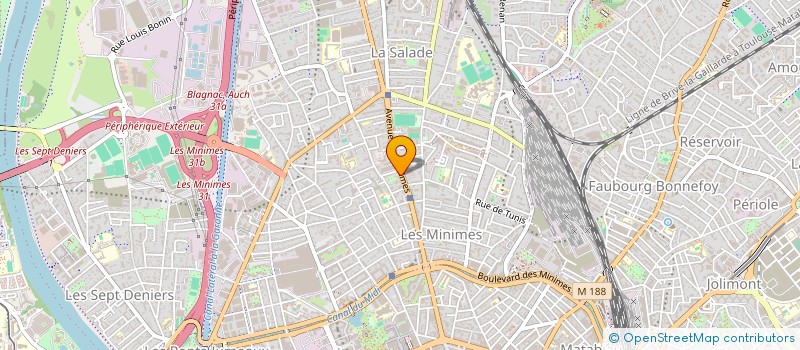 localisation de l'entreprise CENTRE ESPAGNOL à TOULOUSE