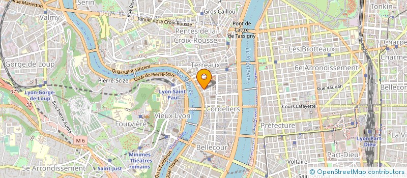 localisation de l'entreprise CENTRE ESPAGNOL CULTURE ACCUEIL à LYON