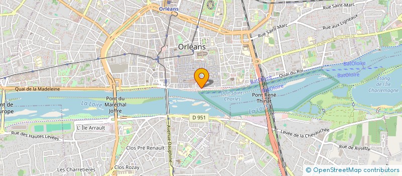 localisation de l'entreprise CENTRE ESPAGNOL ORLEANS à ORLEANS