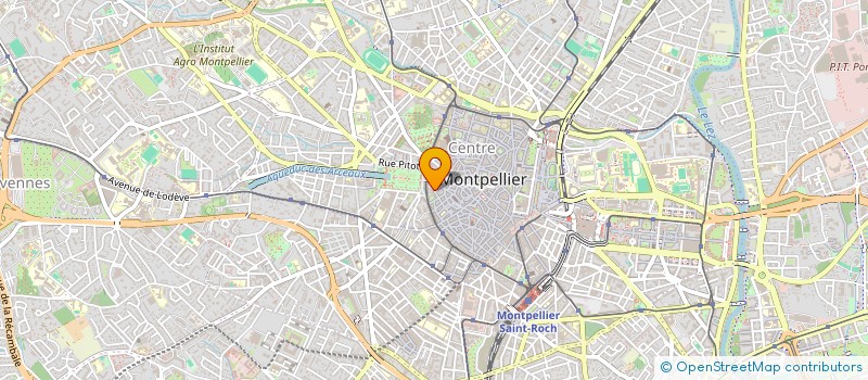 localisation de l'entreprise CENTRE ESTHETIQUE ECUSSON à MONTPELLIER
