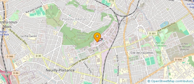 localisation de l'entreprise CENTRE ETUDE DISTRIBUTION MAT SPECIFIQUE à NEUILLY-SUR-MARNE