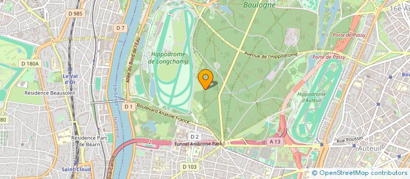 localisation de l'entreprise CENTRE ETUDE ET RECHERCHE INFECTIOLOGIQU  PARIS