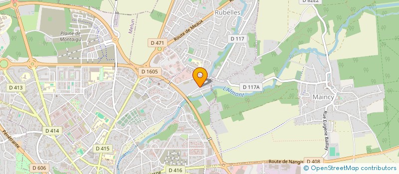 localisation de l'entreprise CENTRE ETUDE REALISAT IMMOB FONCIERE à MELUN