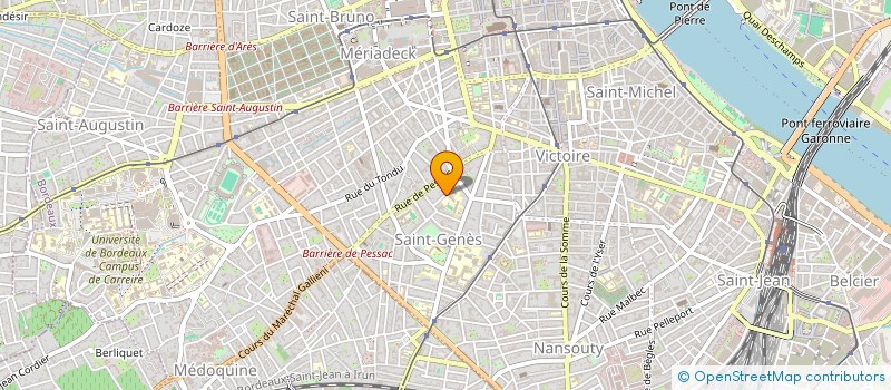 localisation de l'entreprise CENTRE ETUDE RECH ANESTHESIE REANIMATION à BORDEAUX