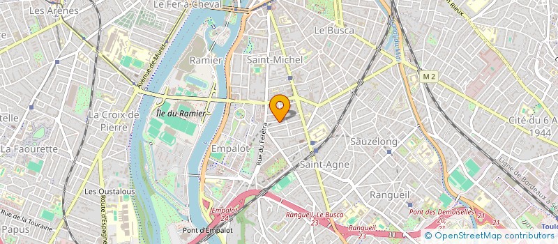 localisation de l'entreprise CENTRE ETUDES COGNITIVES COMMUNI & CULTU à TOULOUSE
