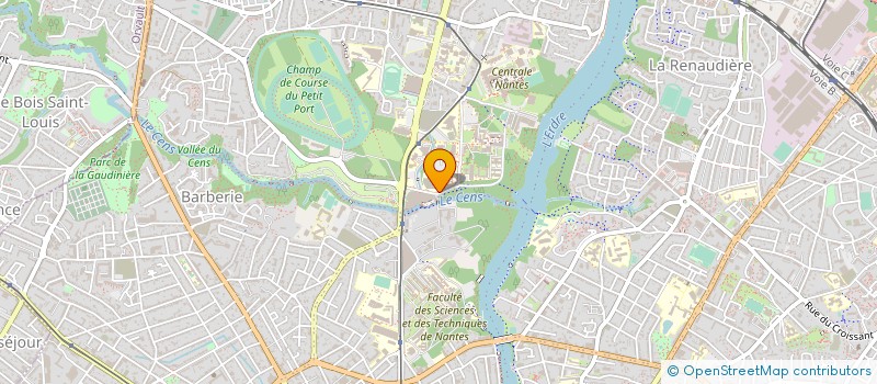 localisation de l'entreprise CENTRE ETUDES ECONOMIE VIEILLISSEMENT à NANTES