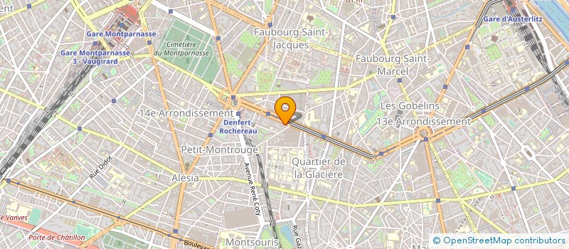 localisation de l'entreprise CENTRE ETUDES ENTEROVIRUS  PARIS