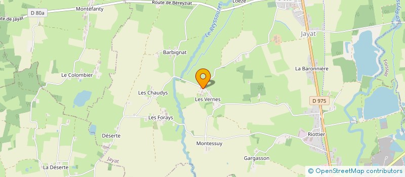 localisation de l'entreprise CENTRE ETUDES INFORMATION NATUROPATHIE  JAYAT