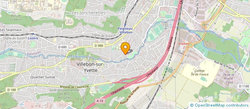 localisation de l'entreprise CENTRE ETUDES MODELISA STATIST à PALAISEAU