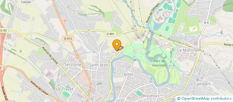 localisation de l'entreprise CENTRE ETUDES RECH ARCHEOLOG CASTRAIS à CASTRES