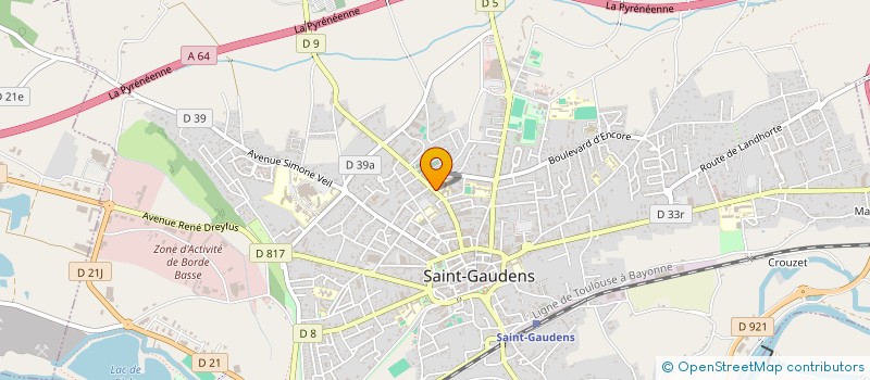 localisation de l'entreprise CENTRE ETUDES RECHERCH FORMAT INNOVANTE à SAINT-GAUDENS