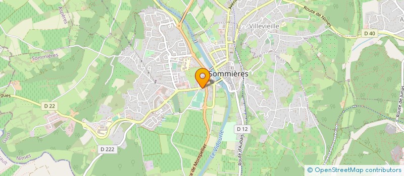 localisation de l'entreprise CENTRE ETUDES RECHERCHES LAWRENCE DURREL à SOMMIERES