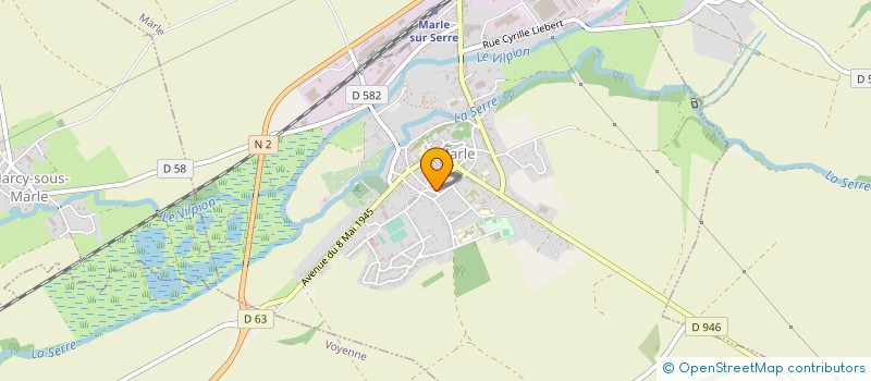 localisation de l'entreprise CENTRE ETUDES TECH AGRI MARLOI à MARLE