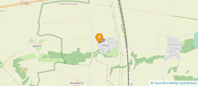 localisation de l'entreprise CENTRE ETUDES TECHNIQUES AGRIC à FRESNOY-LE-LUAT