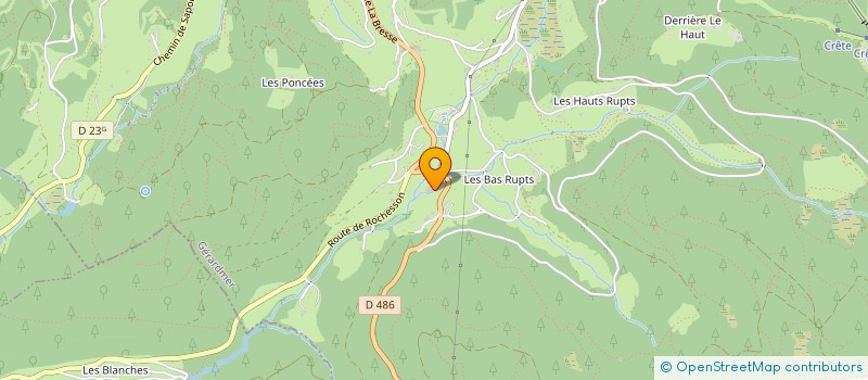 localisation de l'entreprise CENTRE ETUDES TECHNIQUES HOTEL  GERARDMER