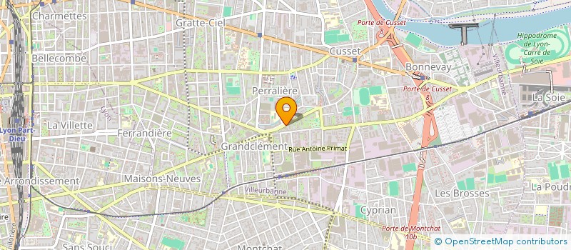 localisation de l'entreprise CENTRE EUROPEEN AUTOMOBILE à VILLEURBANNE